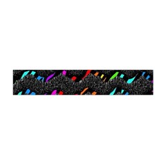 Rainbowwaves Flano Scarf (mini) by Sparkle