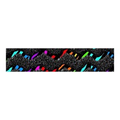 Rainbowwaves Velvet Scrunchie