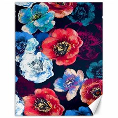 Flowers Pattern Canvas 12  X 16  by Sparkle