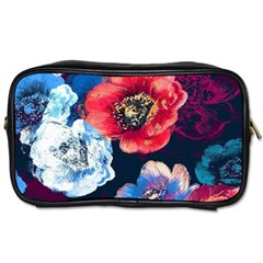 Flowers Pattern Toiletries Bag (one Side) by Sparkle