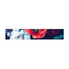 Flowers Pattern Flano Scarf (mini) by Sparkle