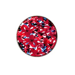 Handpaint Flowers Hat Clip Ball Marker by Sparkle