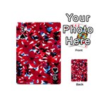 Handpaint Flowers Playing Cards 54 Designs (Mini) Front - Spade3