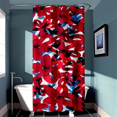 Handpaint Flowers Shower Curtain 36  X 72  (stall)  by Sparkle