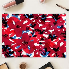 Handpaint Flowers Cosmetic Bag (xxl) by Sparkle