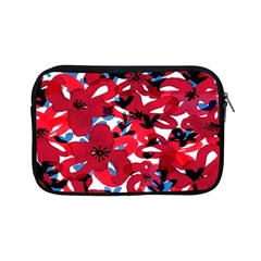 Handpaint Flowers Apple Ipad Mini Zipper Cases by Sparkle