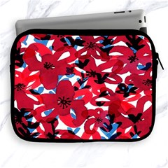 Handpaint Flowers Apple Ipad 2/3/4 Zipper Cases by Sparkle