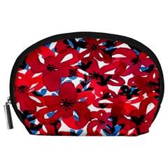 Handpaint Flowers Accessory Pouch (large) by Sparkle