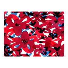 Handpaint Flowers Double Sided Flano Blanket (mini)  by Sparkle