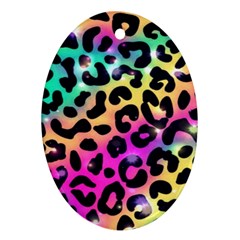 Animal Print Ornament (oval)