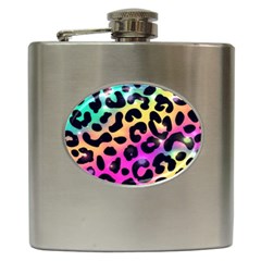 Animal Print Hip Flask (6 Oz) by Sparkle