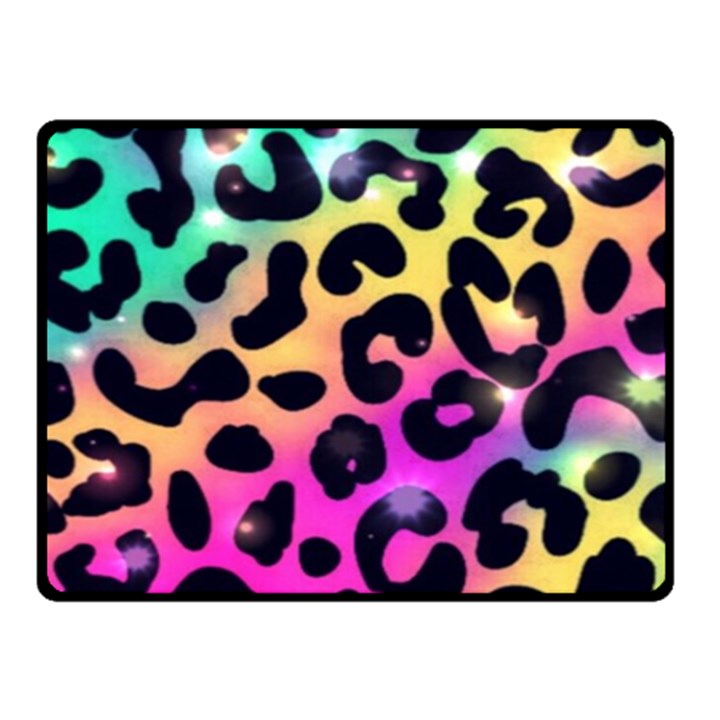 Animal Print Fleece Blanket (Small)