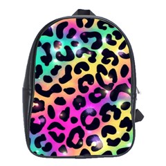 Animal Print School Bag (xl) by Sparkle