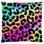 Animal Print Standard Flano Cushion Case (Two Sides) Front