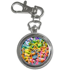 Rainbow Flamingos Key Chain Watches by Sparkle