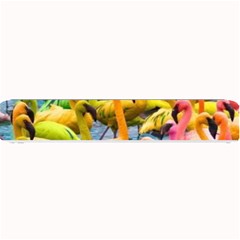 Rainbow Flamingos Small Bar Mats by Sparkle