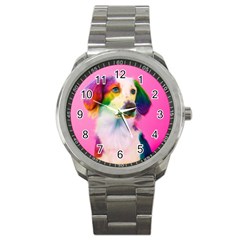 Rainbowdog Sport Metal Watch by Sparkle