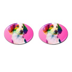 Rainbowdog Cufflinks (oval) by Sparkle