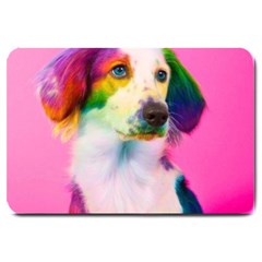 Rainbowdog Large Doormat  by Sparkle