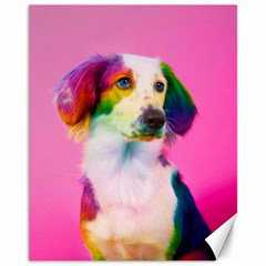 Rainbowdog Canvas 11  X 14  by Sparkle