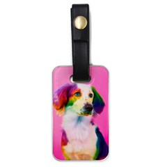 Rainbowdog Luggage Tag (one Side) by Sparkle