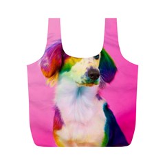 Rainbowdog Full Print Recycle Bag (m) by Sparkle