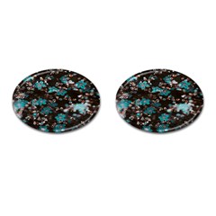 Realflowers Cufflinks (oval) by Sparkle