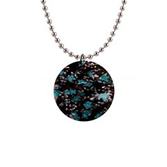 Realflowers 1  Button Necklace by Sparkle