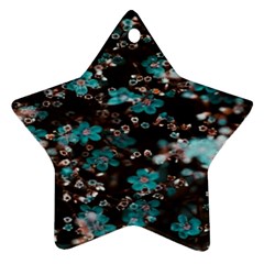 Realflowers Star Ornament (two Sides) by Sparkle