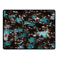 Realflowers Double Sided Fleece Blanket (small)  by Sparkle