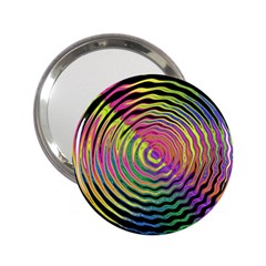 Rainbowwaves 2 25  Handbag Mirrors by Sparkle