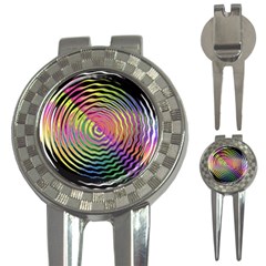 Rainbowwaves 3-in-1 Golf Divots by Sparkle