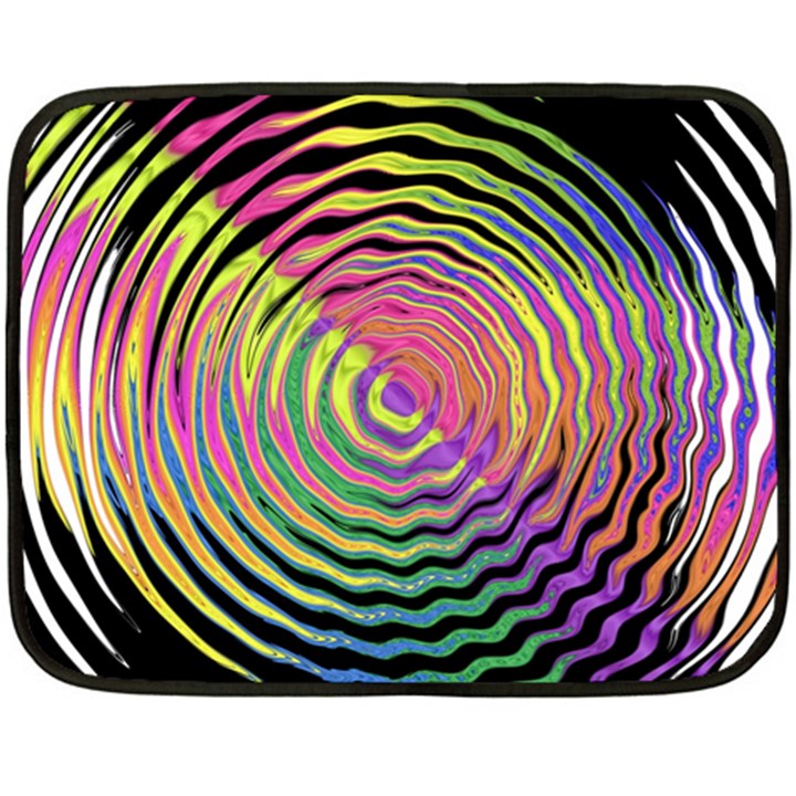 Rainbowwaves Fleece Blanket (Mini)