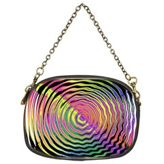 Rainbowwaves Chain Purse (one Side) by Sparkle