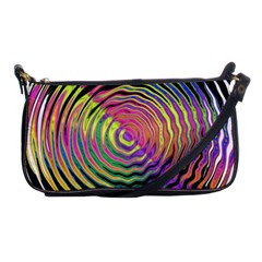 Rainbowwaves Shoulder Clutch Bag by Sparkle