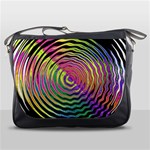 Rainbowwaves Messenger Bag Front