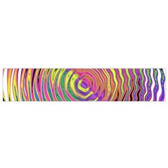 Rainbowwaves Small Flano Scarf by Sparkle