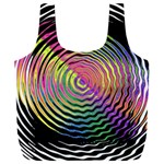 Rainbowwaves Full Print Recycle Bag (XXXL) Front