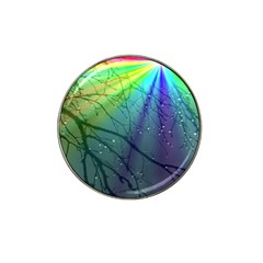 Rainbow Rain Hat Clip Ball Marker by Sparkle