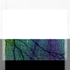 Rainbow Rain Rectangular Jigsaw Puzzl by Sparkle