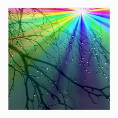 Rainbow Rain Medium Glasses Cloth by Sparkle