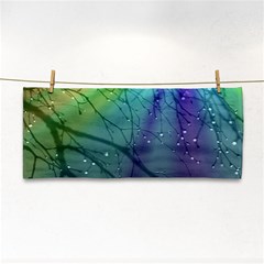 Rainbow Rain Hand Towel by Sparkle