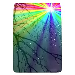 Rainbow Rain Removable Flap Cover (l) by Sparkle