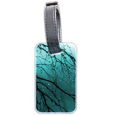 Raindrops Luggage Tag (two Sides) by Sparkle