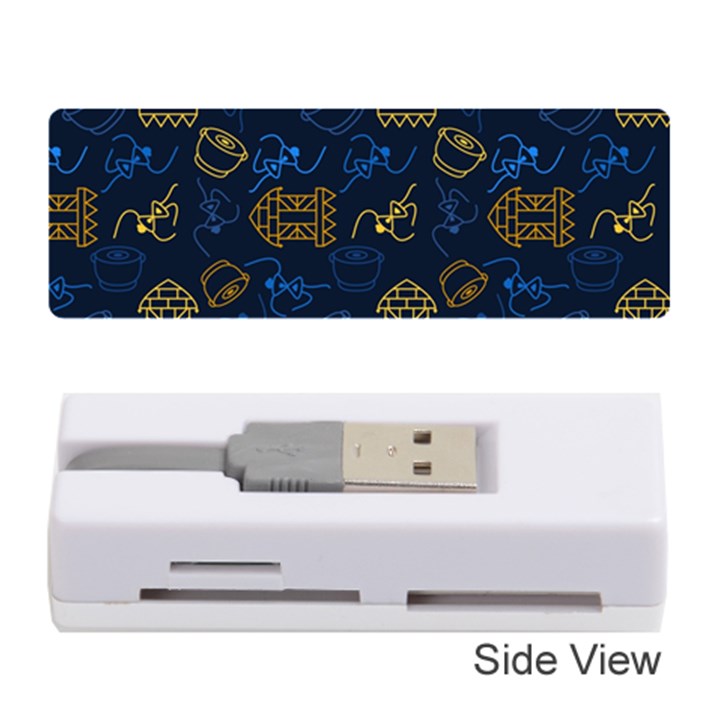 Tribal Festive Folk Pattern Memory Card Reader (Stick)