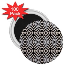 Abstract Boho Style Geometric 2 25  Magnets (100 Pack)  by tmsartbazaar