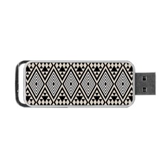 Abstract Boho Style Geometric Portable Usb Flash (one Side) by tmsartbazaar