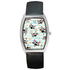 Halloween Bats Barrel Style Metal Watch by Angelandspot