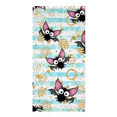 Halloween Bats Shower Curtain 36  X 72  (stall)  by Angelandspot