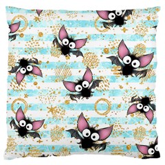 Halloween Bats Large Cushion Case (two Sides) by Angelandspot